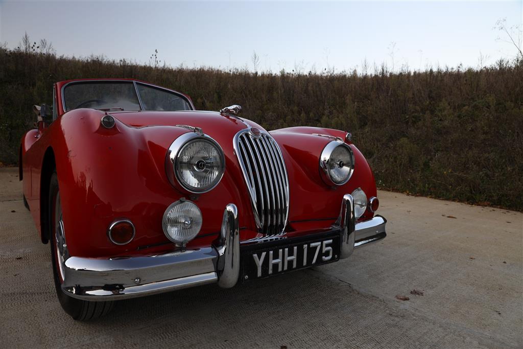 A 1955 Jaguar XK140 DHC